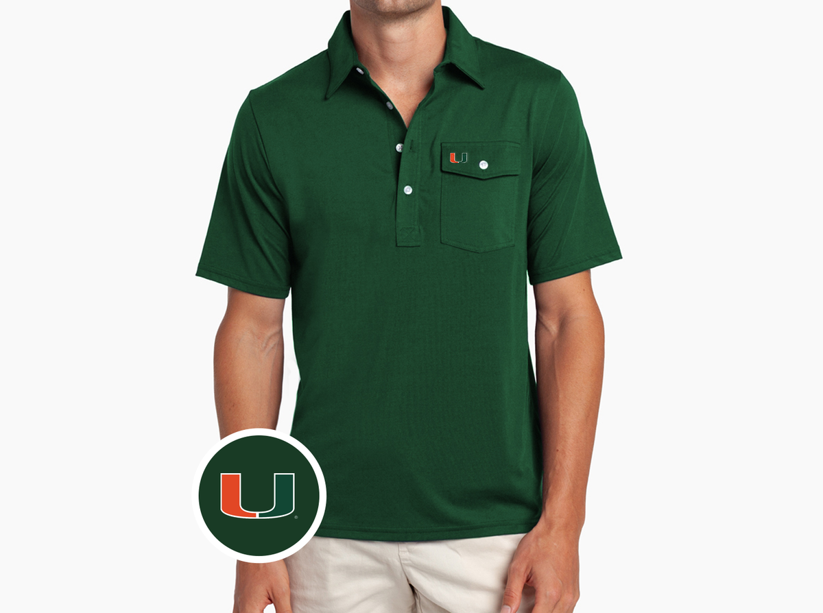 Criquet Miami in Coaches Players Shirt, U, Dark Green, view 2