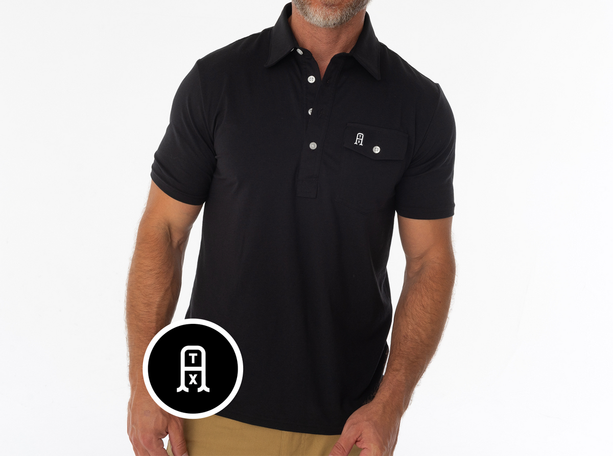 Criquet AUSTIN FC in Coaches Players Shirt, ATX, Black, view 1
