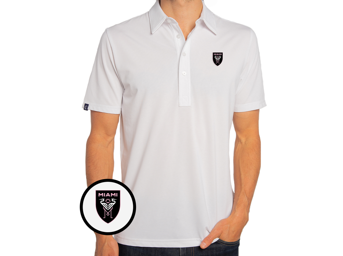 Criquet Inter Miami CF in Range Polo, Shield, White, view 1