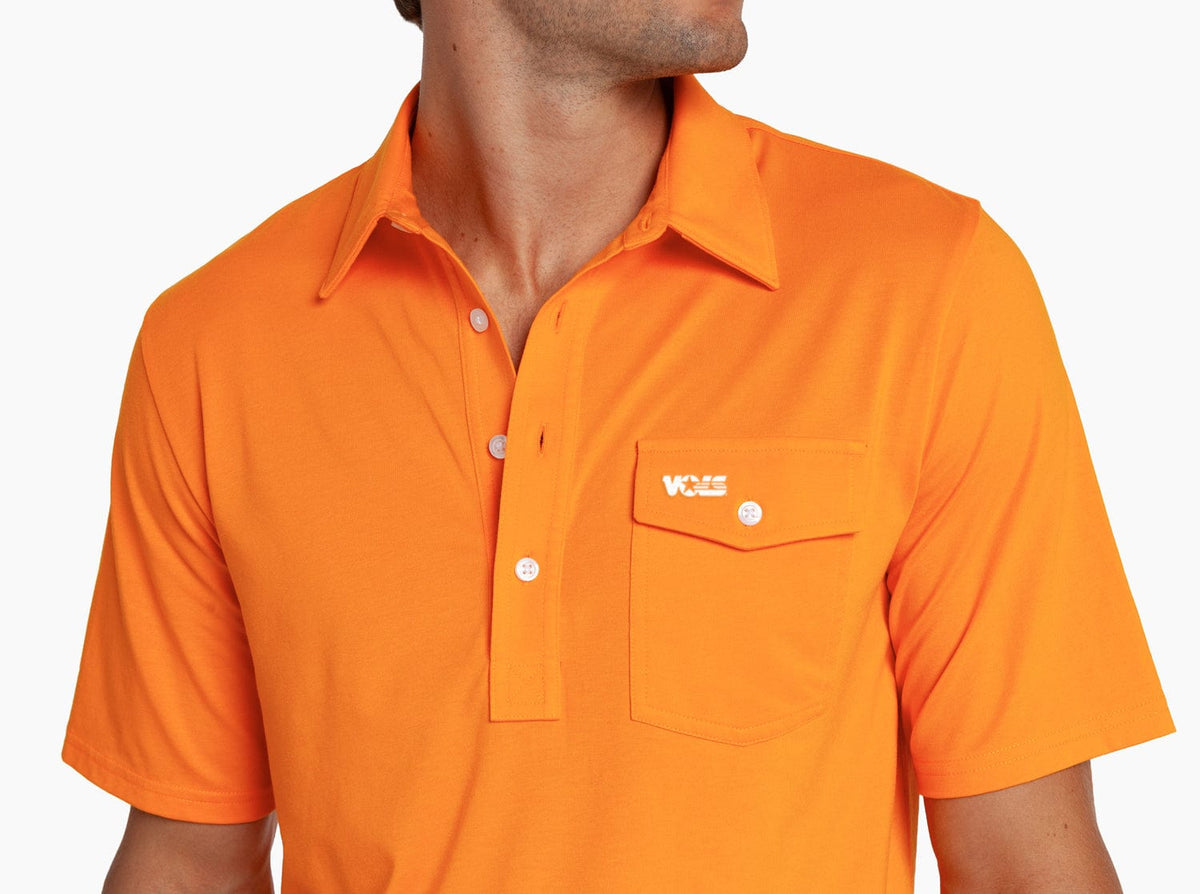 Criquet Tennessee in Coaches Players Shirt, Vols, Orange, studio photo