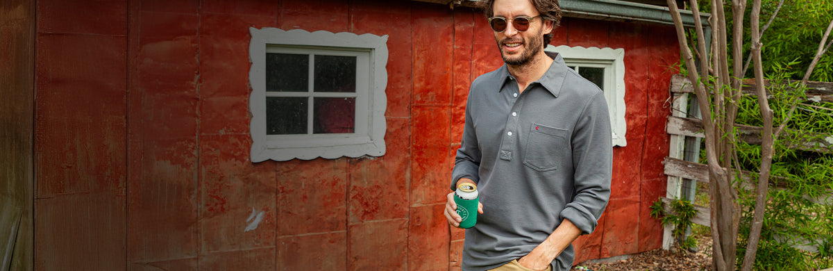 Slim Fit Long Sleeve Players Shirt