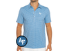 Air Force - Coach's Range Polo - AF Interlock - Solo Print Blue