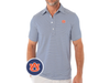 Auburn - Coach's Range Polo - Hobby Stripe - Navy