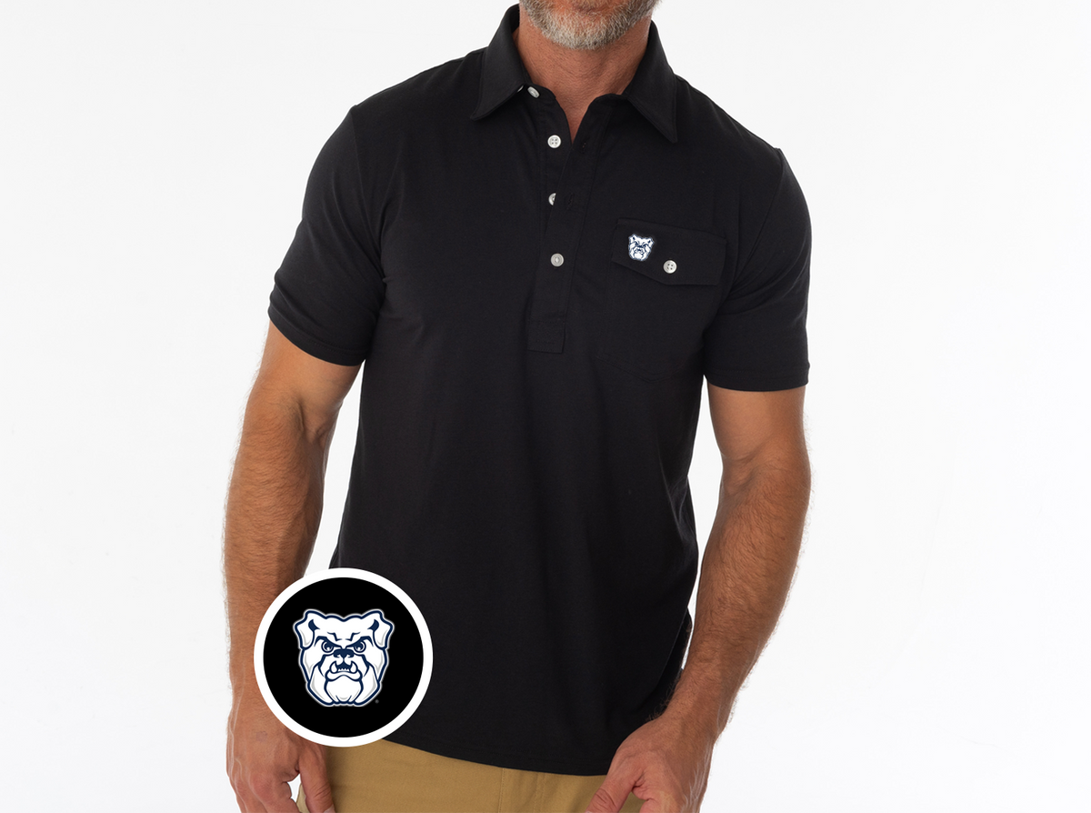 Criquet Butler Coaches Players Shirt in Bully, Black, view 1