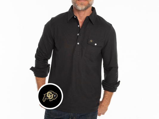 Colorado - Coach’s Long Sleeve Players Shirt - Buffalo - Black