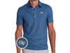 Georgia Tech - Coach's Range Polo - Buzz - Durango Print Blue