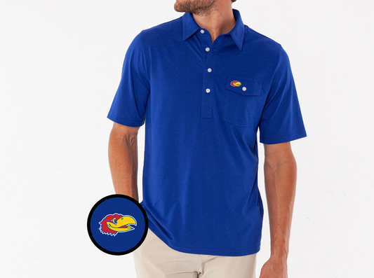 Criquet Kansas in Coach's Players Shirt, Jayhead, Blue, view 1