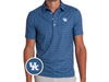 Kentucky - Coach's Range Polo - Interlock - Durango Print Blue