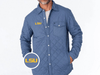 LSU - Quilted Shacket - LSU - Slate Blue