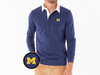 Michigan - Coach's Rugby Shirt - M - Navy