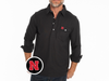 Nebraska - Coach's Long Sleeve Players Shirt - N - Blackstone