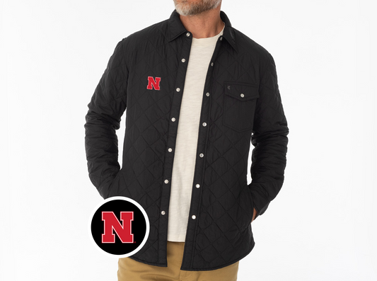 Nebraska - Coach's Shacket - N - Black