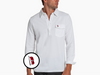 Tulsa - Coach's Long Sleeve Players Shirt - Flag - White