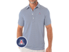 Arizona - Coach's Range Polo - A - Hobby Stripe - Navy
