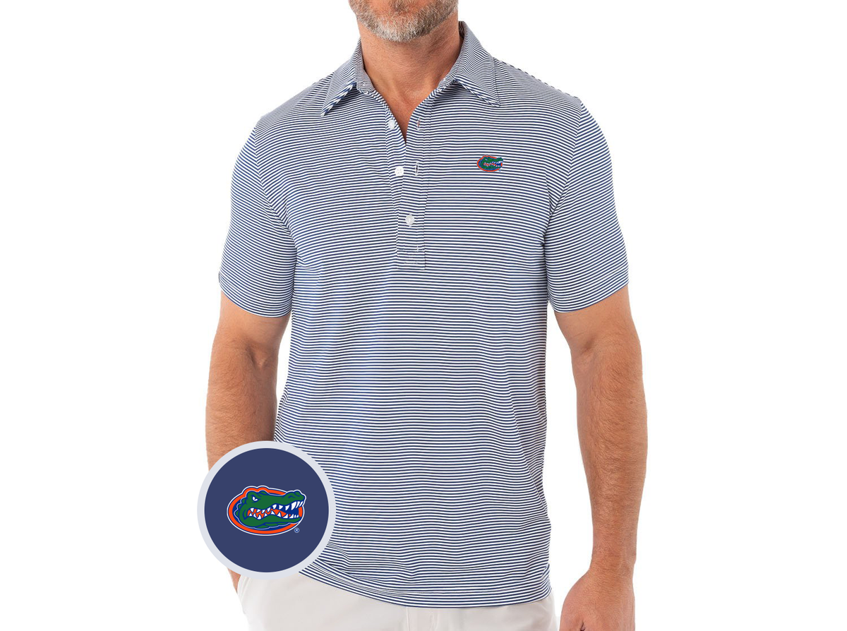 Criquet Florida in Sport Range Polo, Albert, Hobby Stripe Navy/White, view 1