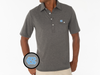 North Carolina - Coach's Players Shirt - NC Interlock - Heather Gray