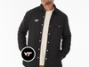 Virginia Tech - Quilted Shacket - VT - Black