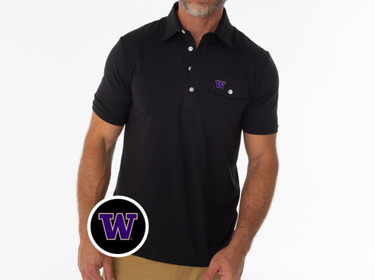 Criquet Washington in Coaches Players Shirt, W, Black, view 1