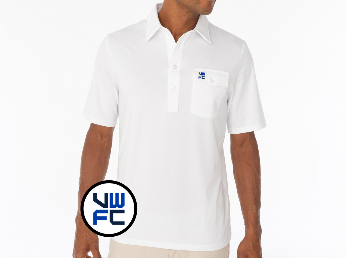 Criquet Vancouver Whitecaps in Coaches Players Shirt, VWFC, White, view 1