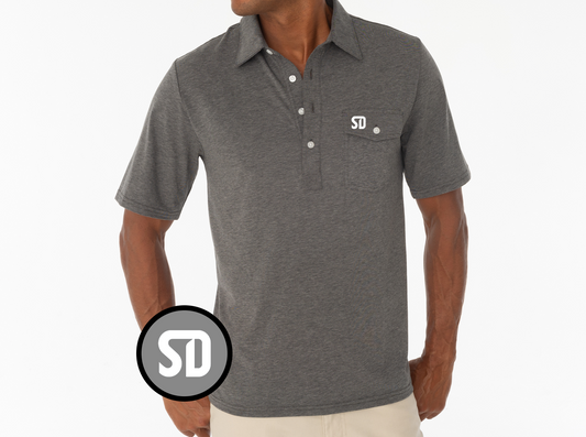 Criquet San Diego FC in Coaches Players Shirt, SD, Grey, view 1