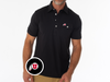 Utah - Coach's Players Shirt - Circle & Feather - Black