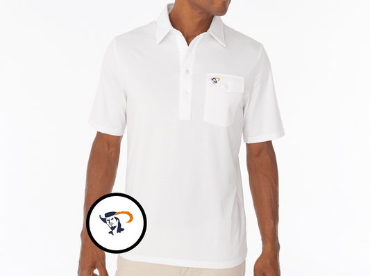 Criquet Virginia in Coaches Players Shirt, Cavalier, Bright White, view 1