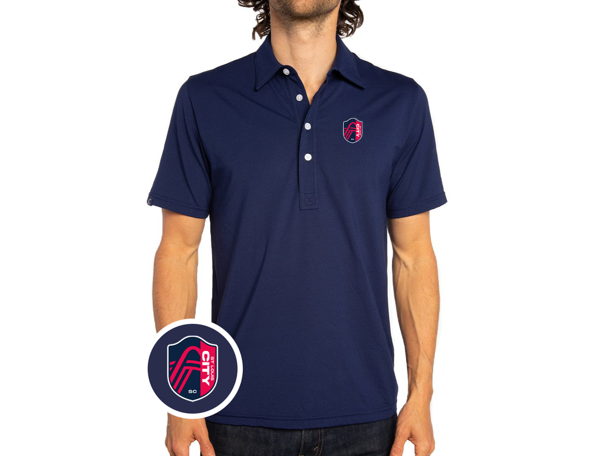 Criquet ST LOUIS CITY SC in Range Polo, Crest, Navy, view 1