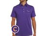 Clemson - Coach's Players Shirt - C - Purple