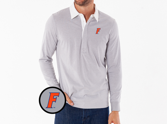 Florida - Coach's Rugby Shirt - F - Grey Microstripe