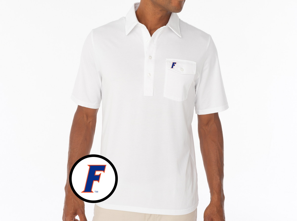 Criquet Florida in Coaches Players Shirt, F, White, view 1