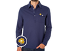 Notre Dame - Coach's Long Sleeve Players Shirt - Shamrock - Peacoat