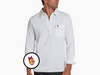 Arizona State - Coach's Long Sleeve Players Shirt - Sparky - White