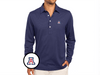 Arizona - Coach's Long Sleeve Range Polo - A - Navy