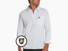 Army - Coach's Long Sleeve Players Shirt - Shield - White