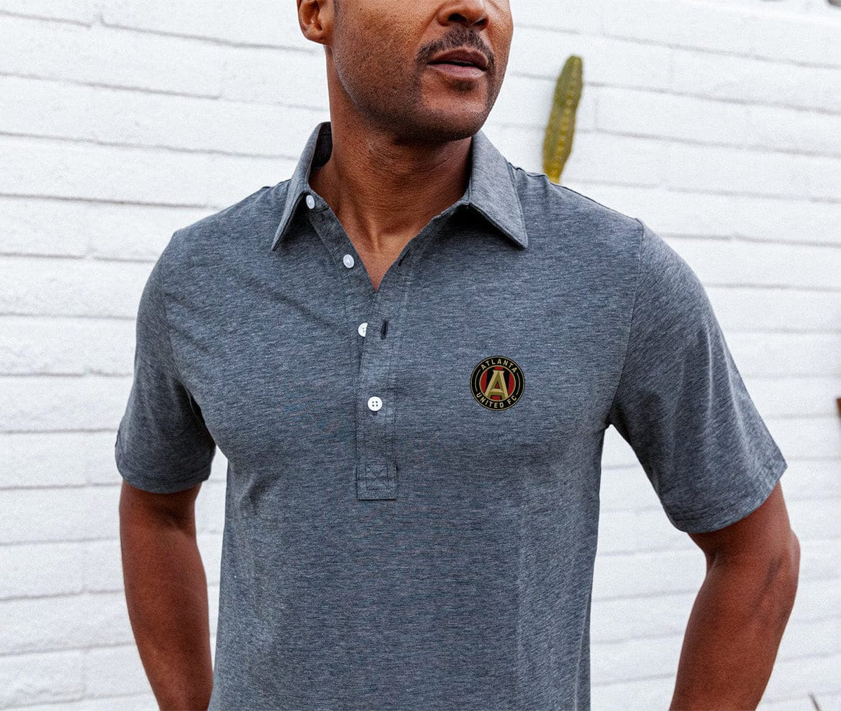 Criquet Atlanta United in Range Polo, Crest, Blackjack, view 4