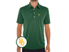 Baylor - Coach's Range Polo - Interlock - Dark Green