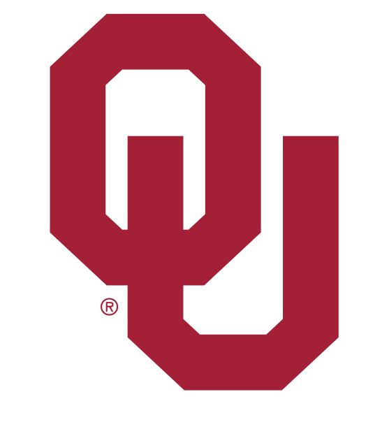Criquet Oklahoma Long Sleeve Players Shirt in OU, White, view 3