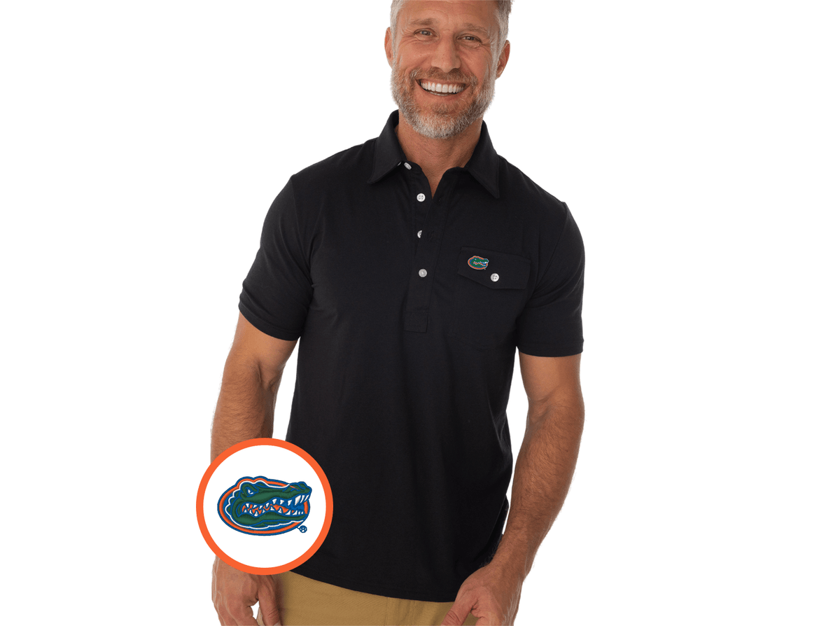 Criquet Florida in Coach's Performance Players Shirt, Albert Mark, Black, view 1