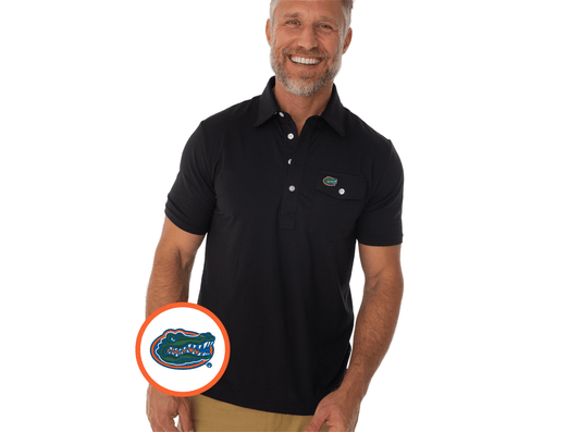 Criquet Florida in Coach's Performance Players Shirt, Albert Mark, Black, view 1