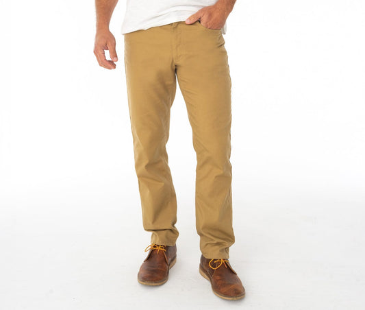 Criquet Comfort Canvas Pant in Camel, view 1