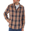 Heavy Twill Shacket - Navy Multi Plaid