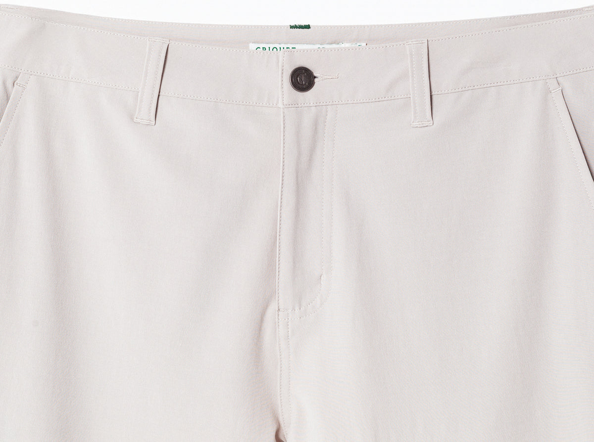 Criquet Anytime Pants in Stone, studio photo