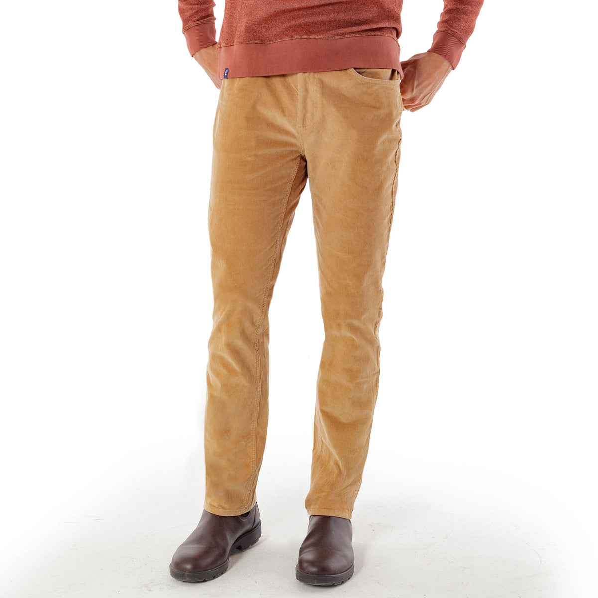 Comfort Corduroy Pant - Khaki