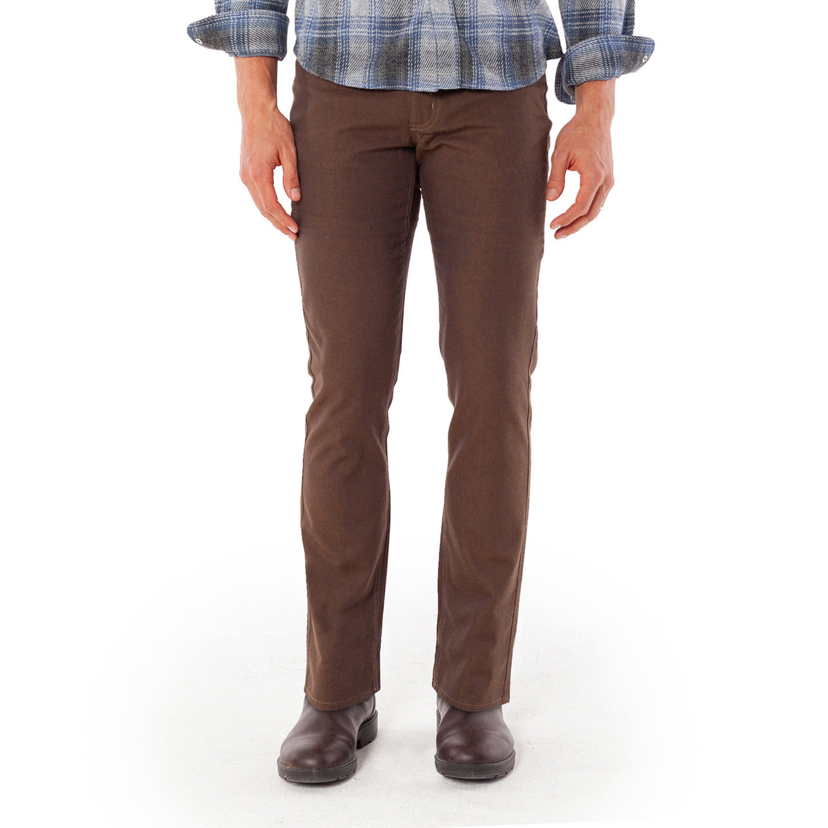 Comfort Canvas Pant - Chestnut