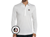 Florida State - Coach's Long Sleeve Range Polo - Seminole - White
