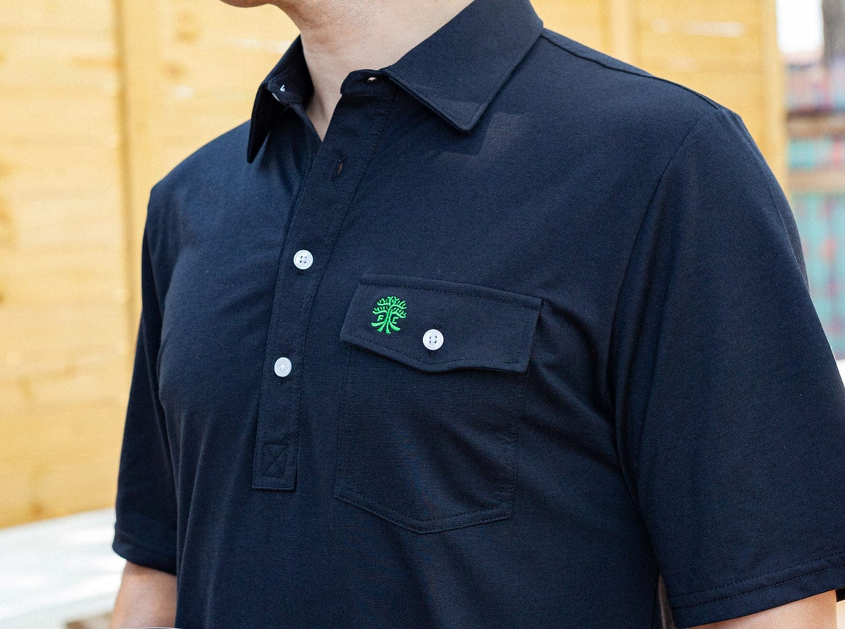 Criquet Austin FC in Coaches Players Shirt, Tree, Black, view 6