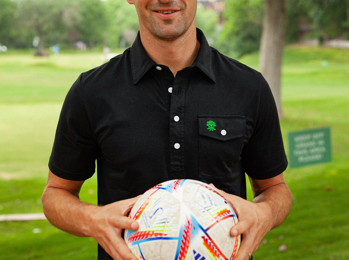 Criquet Austin FC in Coaches Players Shirt, Tree, Black, view 2
