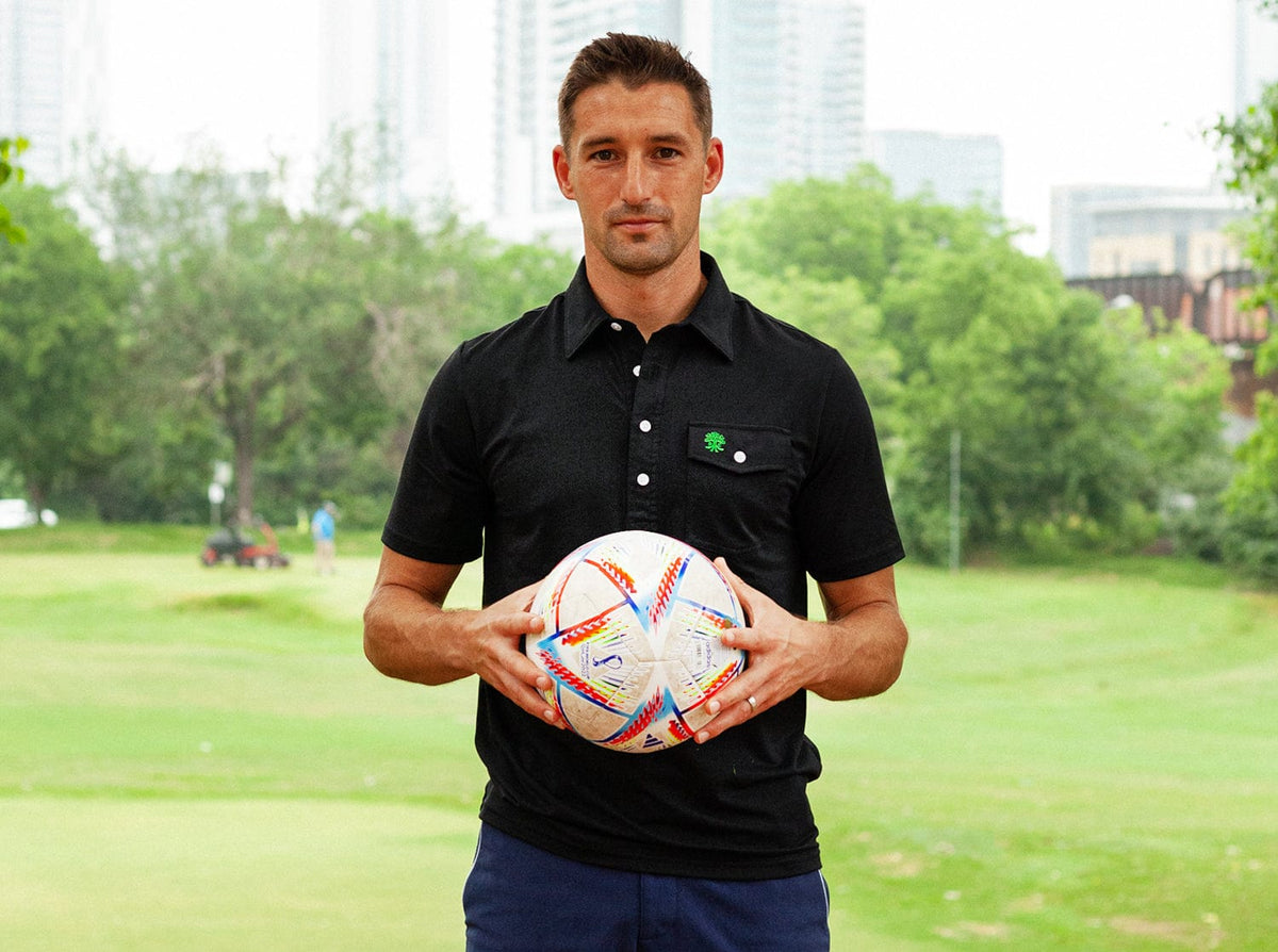 Criquet Austin FC in Coaches Players Shirt, Tree, Black, view 3