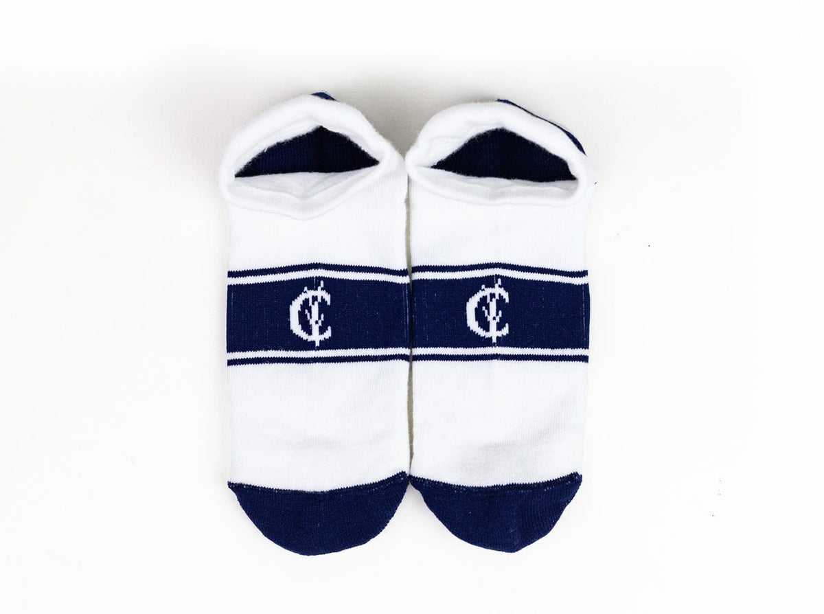Criquet Ankle Socks in Navy, view 2