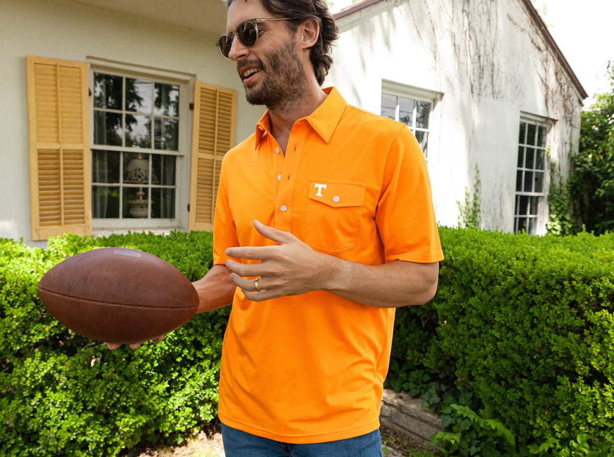 Criquet Tennessee in Coaches Players Shirt, T, Orange, view 3